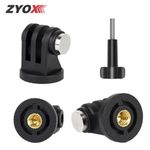 Tripod Adapter Mount 1/4-20 Screw for GoPro 13 12 11 10 9 DJI Osmo SJCAM