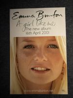 SUPER RARE VINTAGE 77x52cm SPICE GIRL / EMMA BUNTON (2001)  RECORD SHOP POSTER