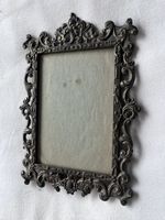 Ornate Vintage Brass Photo Frame Made In Italy.