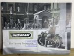 Sunbeam  Motorcycle & sidecar 1957 Sales Brochure SM 109-10-2 