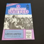 (13) FA Cup Third Round Replay Scunthorpe v Leeds United 10.1.1984