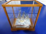 Antique / Vintage  Solid Sterling Silver Ship .950 Master Crafted In Japan