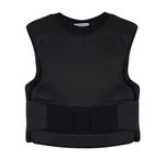 COOLMAX COVERT VEST - BLACK BALLISTIC LEVEL II STAB LEVEL 1 SPIKE LEVEL 1 SIZE L