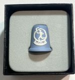 Wedgewood Thimble - Los Angeles Olympics Light Blue Color