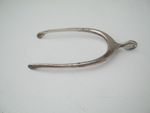 Sheffield 1932 Sterling Silver Wishbone / Stirrup Shape Sugar Tongs / Nips / Bow