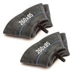 2x Inner Tube 260x85 Straight Valve TR13 Butyl Rubber 4 Inch Mini Quad Bike