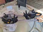 Alpina AHT 555 Petrol Hedge Trimmer Dual-Action Blades Anti-Vibration