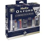 Helix Oxford School Stationery Set – Calculator, Pens, Pencils & Geometry Kit