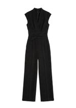 Odd Muse Womens The Ultimate Muse Sleeveless Jumpsuit Black Tailored BNWT Size S