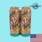 AriZona Peach Iced Tea 500ml x 2 Cans USA
