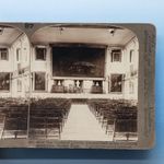 Boston MA Stereoview C1904 Real Photo USA Cradle Of Liberty Hall