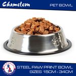 Non Slip Pet Bowl Feeding Food Water Dog Puppy Dish Stainless Steel Metal