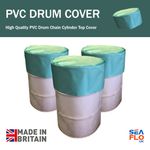 Heavy Duty PVC Cylinder Drum Cover 600gsm – Chain Barrel Drum Industrial Cover 