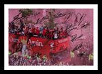 Liverpool 2025 Premier League Champions Bus Parade Autograph Signed Framed Photo
