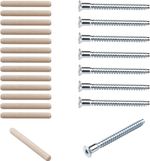 Repair Kit / Replacement Parts Set Suitable for IKEA Kallax 2 Shelf Screws