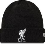 Liverpool Football Club New Era Child Core Logo Cuff Knit Beanie Hat Black