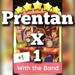 1x With The Band ⭐⭐⭐⭐⭐ Set 20 :- Mono_Poly_Go Golden Blitz Stickers