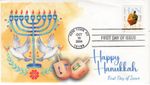 AO-3880-3, 2004, Hanukkah Memorial, First Day Cover, Standard Postmark, Add-on C