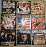 NO LIMIT/CASH MONEY RECORDS ALBUM FLATS-LOT OF 9-Master P, Fiend, Mean Green etc