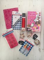 Tala Baking Joblot Icing Cookie Cutters Cake Pop Macaroons Silicone BNWT 9 Item