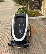 Cybex ZENO Bike 2-in-1 Child Trailer & Pushchair Grey/Black – Used Twice RRP£640