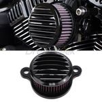 Air Cleaner Intake Filter System Kit for Harley Sportster 1200 883 CNC Black