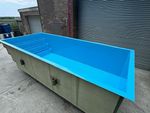 UK MADE 5 x 2.1 m 12,000L Fibreglass Plunge Pool With Steps Garden Swim Swimming