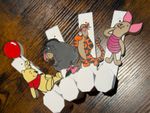 Disney Winnie the Pooh Wall Door Hooks Tigger Piglet Eeyore Loungefly Decor