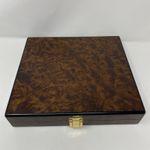 Daniel Marshall Desk-Travel Humidor for 20 Cigars in Precious burl