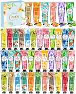 40Pcs Hand Cream Gift Set for Women, Natural Plant Fragrance Mini Hand Cream, Mo