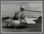 SAUNDERS ROE SKEETER 6 AMBULANCE HELICOPTER SARO ORIGINAL MANUFACTURERS PHOTO 1