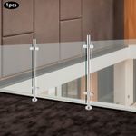 Railing Post, Stainless Steel Railing Fence Pole, Corner Post Stainless Steel