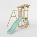 Climbing Frame With Single Swing - Willow Way I Waltons