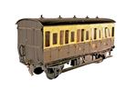 Shire Scenes S17 OO Great Western Railway GWR 4-Wheel Full Third Coach Kit Unbox