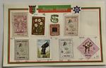 MACAU MINT STAMPS LOT ON SOUVENIR CARD, GREAT COLLECTION