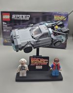 3D Printed Stand for Lego 77256 back to the future