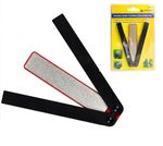Double Sided Folding Diamond File Sharpener Knife Scissors Grit Tools UK 
