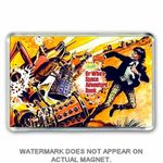 RETRO SCI FI - DOCTOR WHO WALLS SKY RAY LOLLY ADVERT  -JUMBO FRIDGE  MAGNET