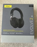 Jabra Evolve2 85 USB-A Wireless Over-Ear Stereo Headset ANC Headband Black