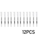 1/2/3pcs White Permanent Marker Pens For Metal, Art, Drawing, Wood, Plastic