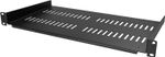 Versatile 1U Rack Shelf for 19'' Racks - 44lbs Load Capacity, Easy Installation