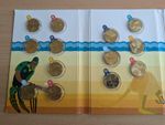 The Great Aussie Coin Hunt album, complete coin set. Used - good condition.