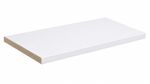 Melamine Faced MDF, Matt White, 18mm, 2L+1W Edgebanded, Cut to Size