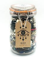BD-Eye Jewellery Jar - Mixed Vintage & Modern Costume, Necklaces & Bracelets