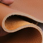 3.5mm Genuine Thick Cowhide Leather Craft Fabric First Layer Lychee Top Grain