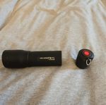 LED Lenser P7.2 torch 650 lumens. needs battery carriage 