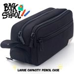 Large Capacity Pencil Case Multi Layer Compartment School Stationery Storage Bag