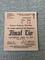 Reproduction Ticket Sunderland v Preston 1.5.1937