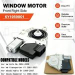 Front Right Window Motor Driver Side For VW Polo 9N Transporter T5 6Y1959801