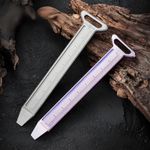 Titanium Alloy EDC Pry Bar Multi-Tool Ruler Outdoor Camping Tool Waterproof